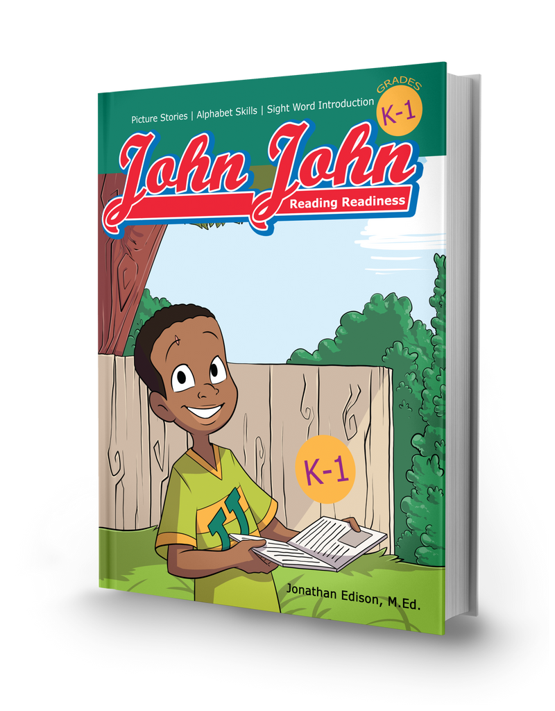 BIG Adventure's of John-John's K-1 Reading Readiness Workbook